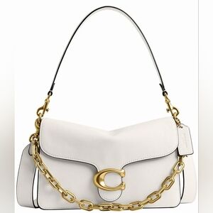 Coach Chain Tabby In Chalk NWT